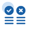 Home comparison icon